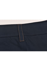 Women's Dark Blue Tailored Trousers
