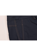 Women's Dark Blue Tailored Trousers
