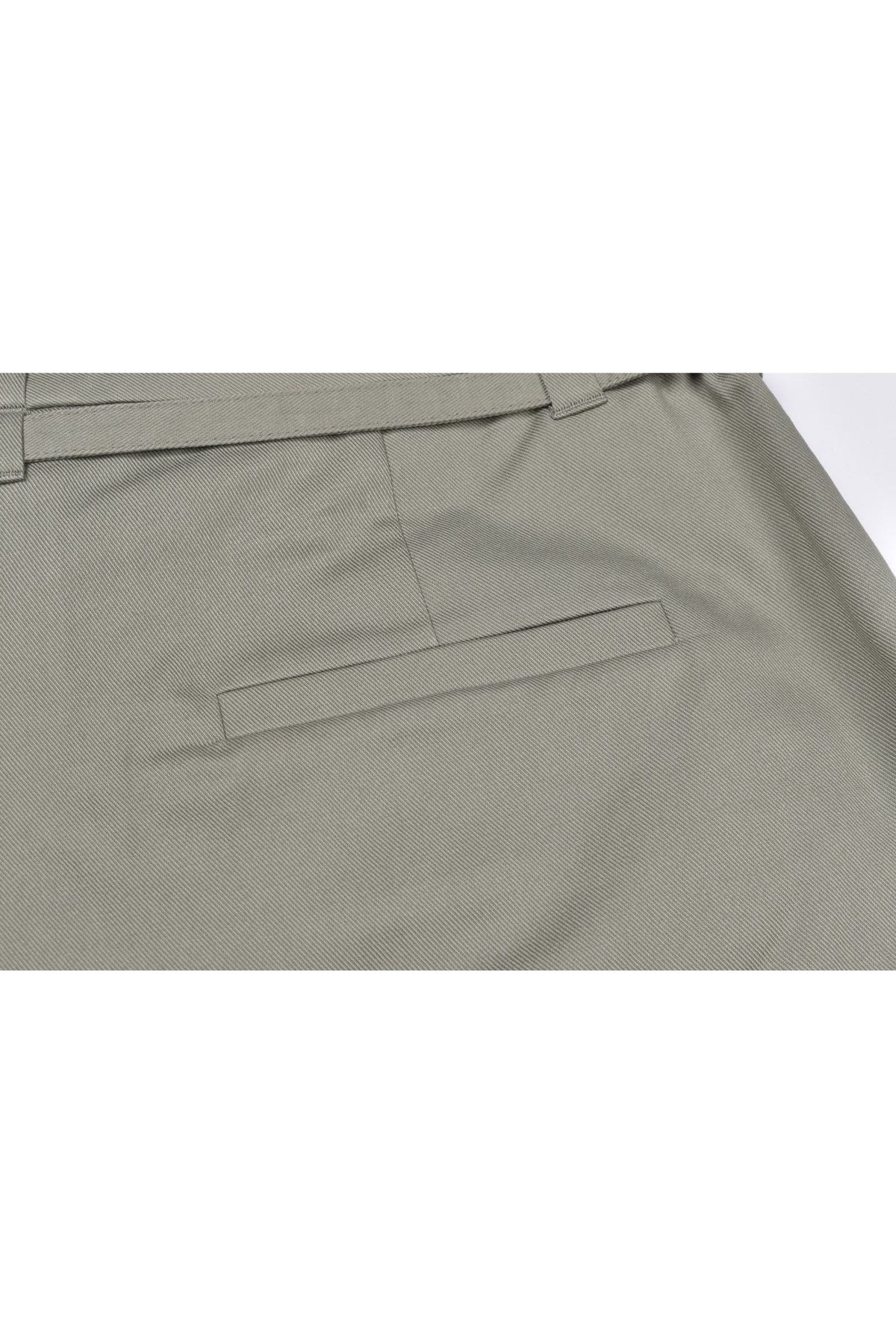 Women's Light Green Tailored Trousers