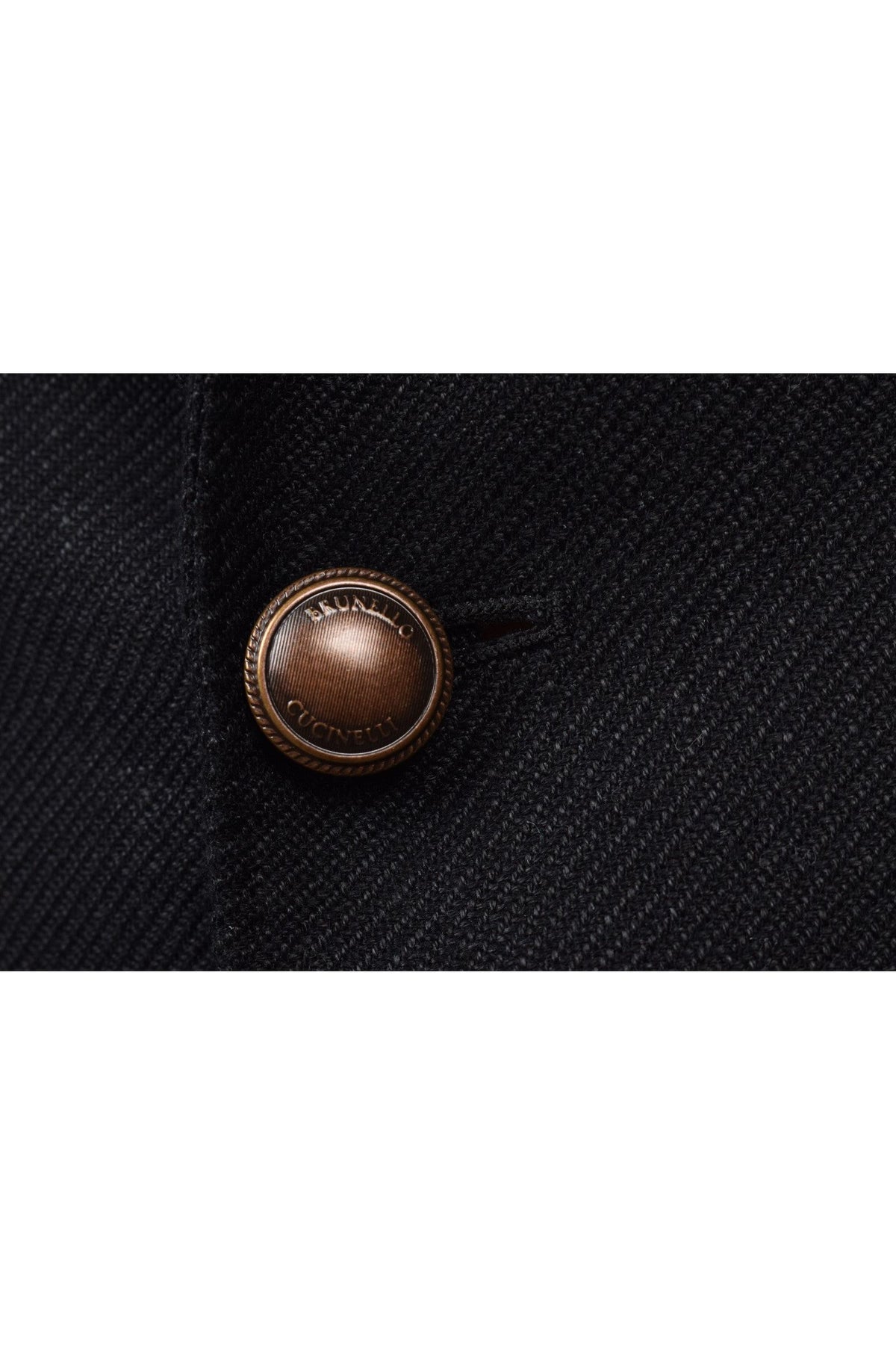 Men's Black Wool Blend Tailored Blazer