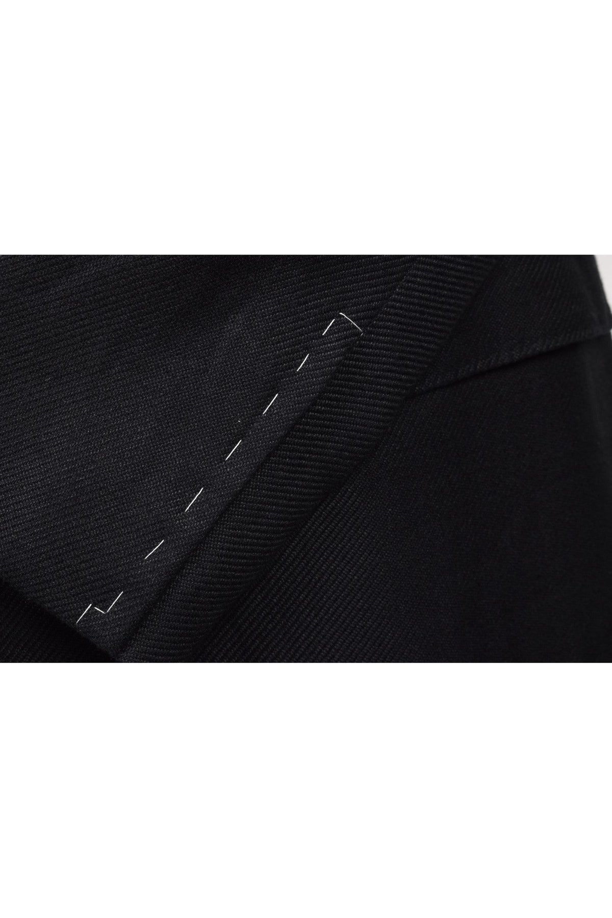 Men's Black Wool Blend Tailored Blazer