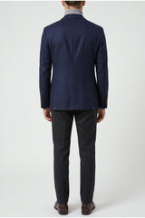 Brunello Cucinelli Men's Navy Cashmere Tailored Blazer
