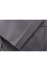 Brunello Cucinelli Men's Medium Grey Tailored Blazer