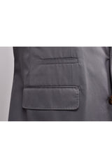 Brunello Cucinelli Men's Medium Grey Tailored Blazer