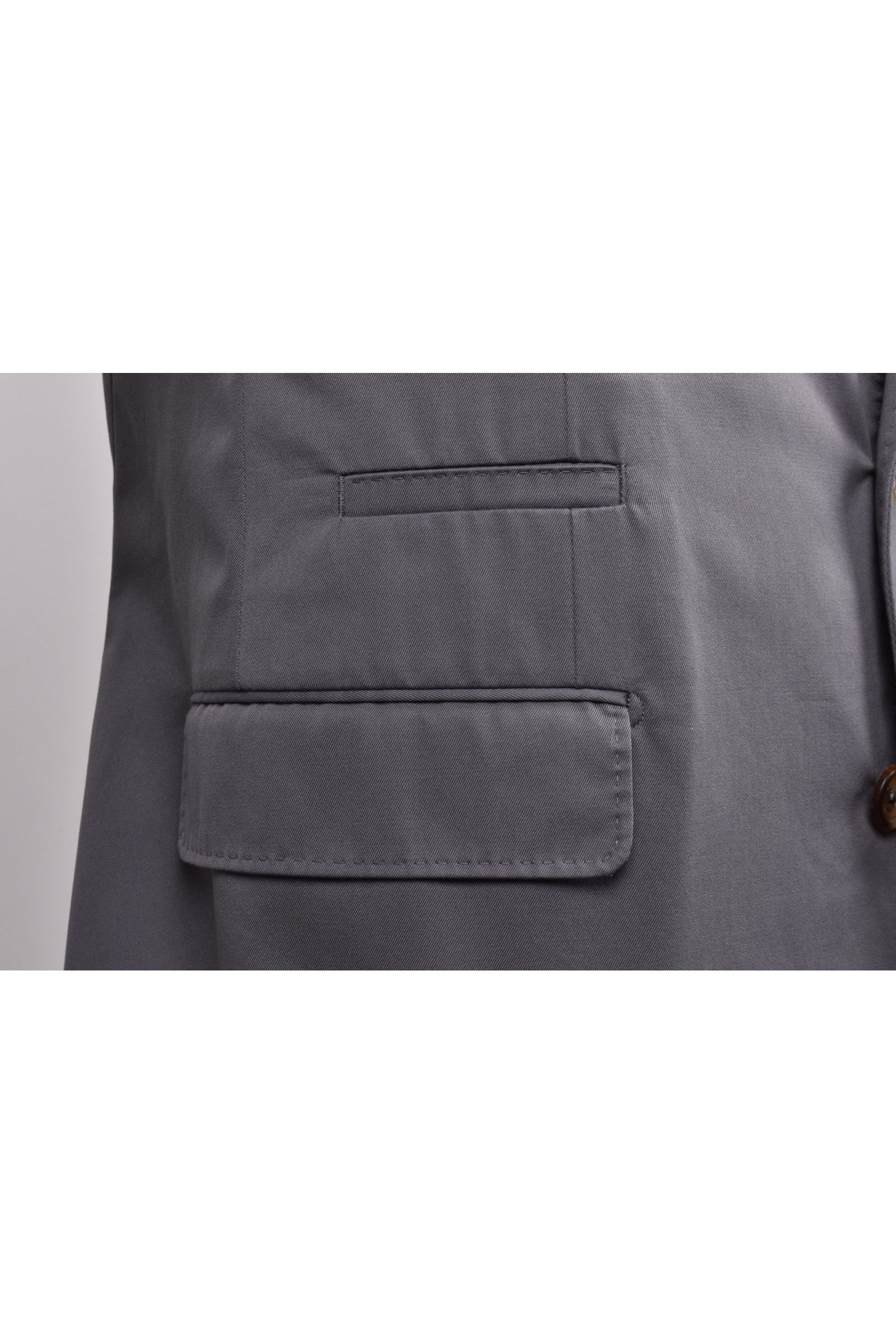 Brunello Cucinelli Men's Medium Grey Tailored Blazer