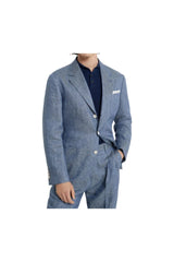 Men's Light Blue Tailored Blazer