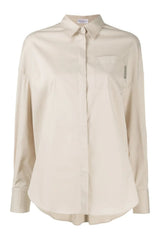 Women's Light Beige Relaxed Shirt
