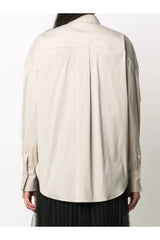 Women's Light Beige Relaxed Shirt