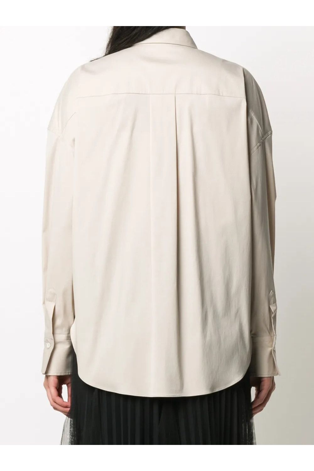 Women's Light Beige Relaxed Shirt