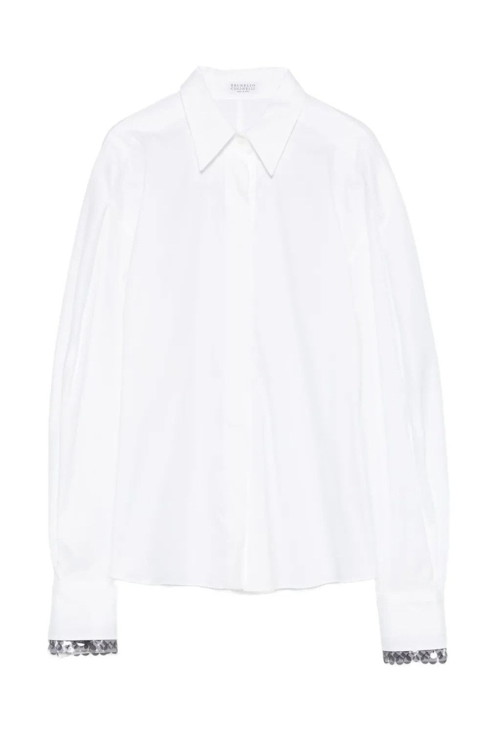 Women's White Classic Button Shirt