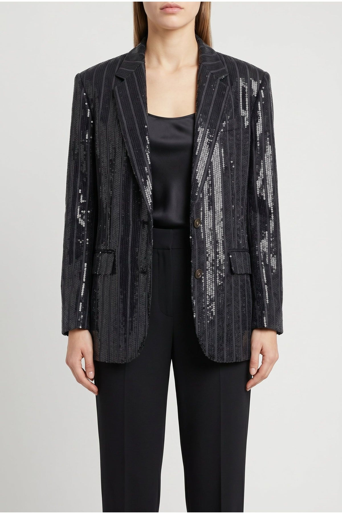 Women's Black Oversized Blazer