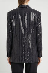 Women's Black Oversized Blazer