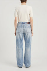 Women's Light Blue Relaxed Trousers