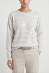Brunello Cucinelli Women's Off White Wool Sweater