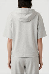 Women's Light Grey Relaxed Hoodie