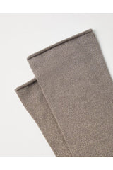 Brunello Cucinelli Women's Light Brown Wool Blend Socks