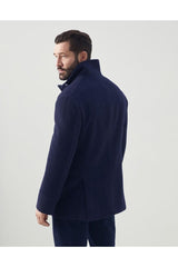 Brunello Cucinelli Men's Denim Wool Double Breasted Jacket