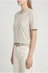 Women's Light Beige Cotton Shirt