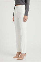 Women's Off White Tailored Trousers