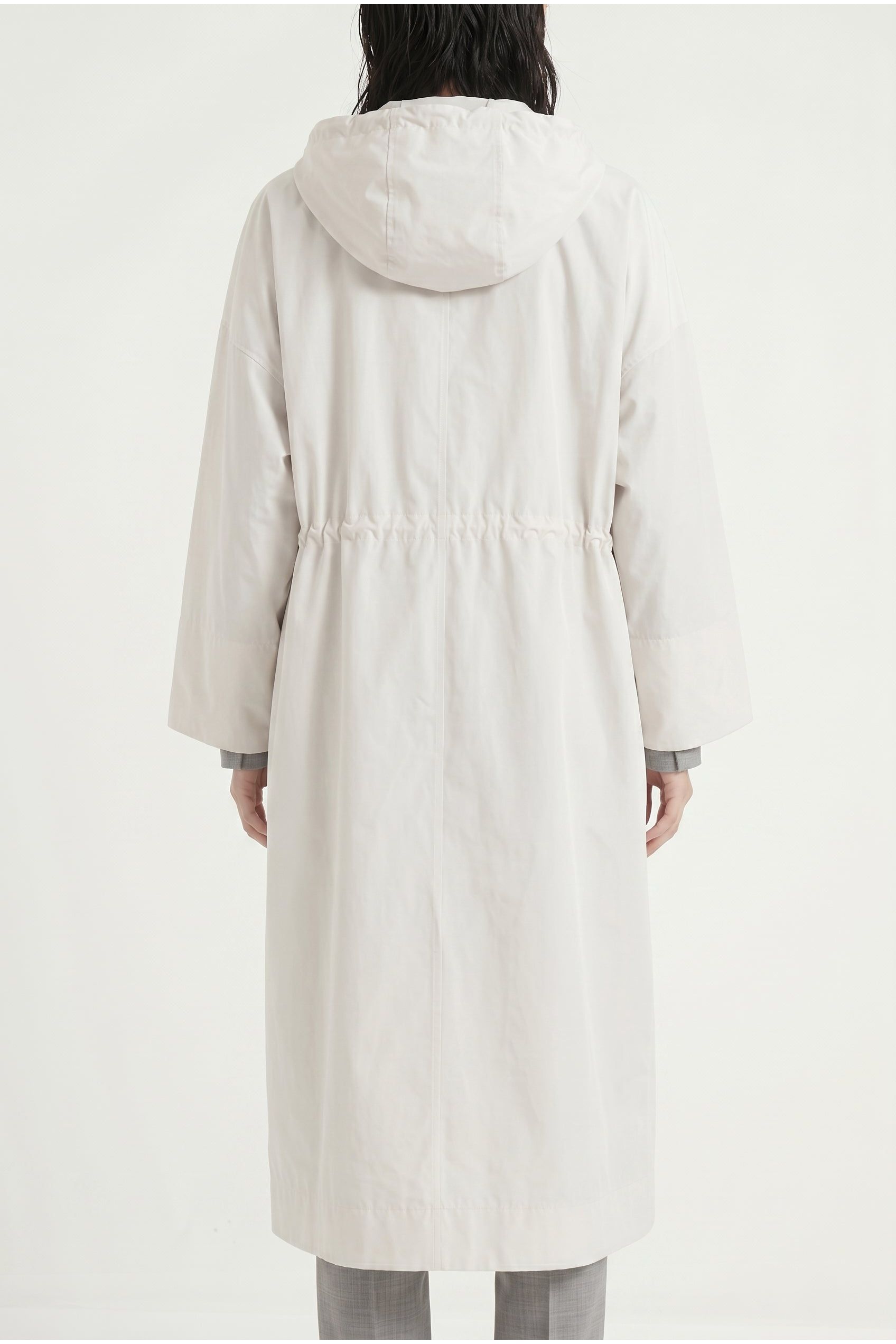 Brunello Cucinelli Women's Off White Relaxed Jacket