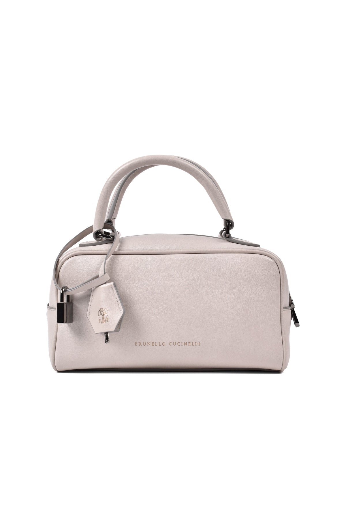 Women's Light Beige Leather Bag