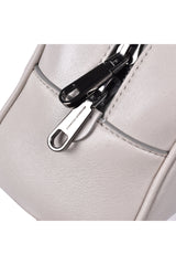 Women's Light Beige Leather Bag