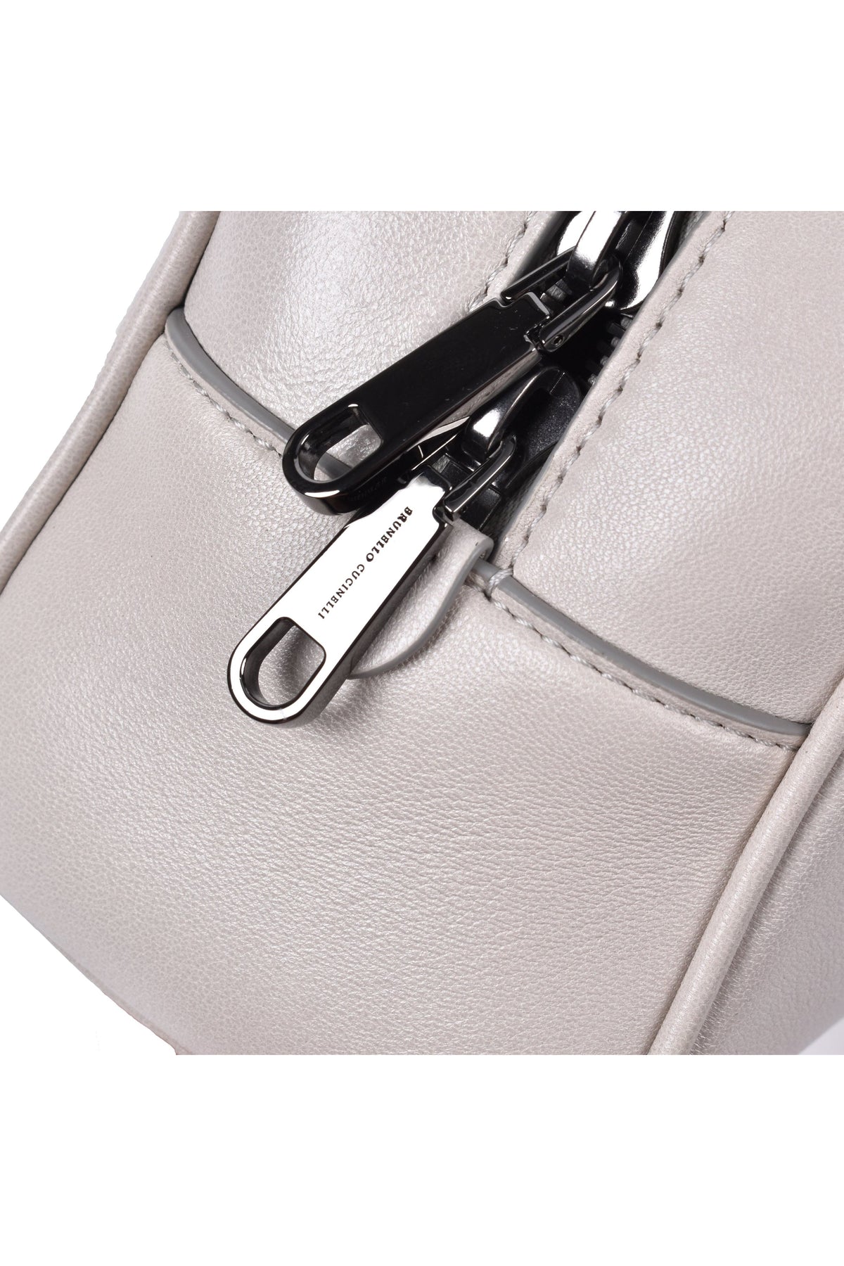 Women's Light Beige Leather Bag