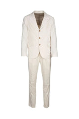 Men's Off White Tailored Suit