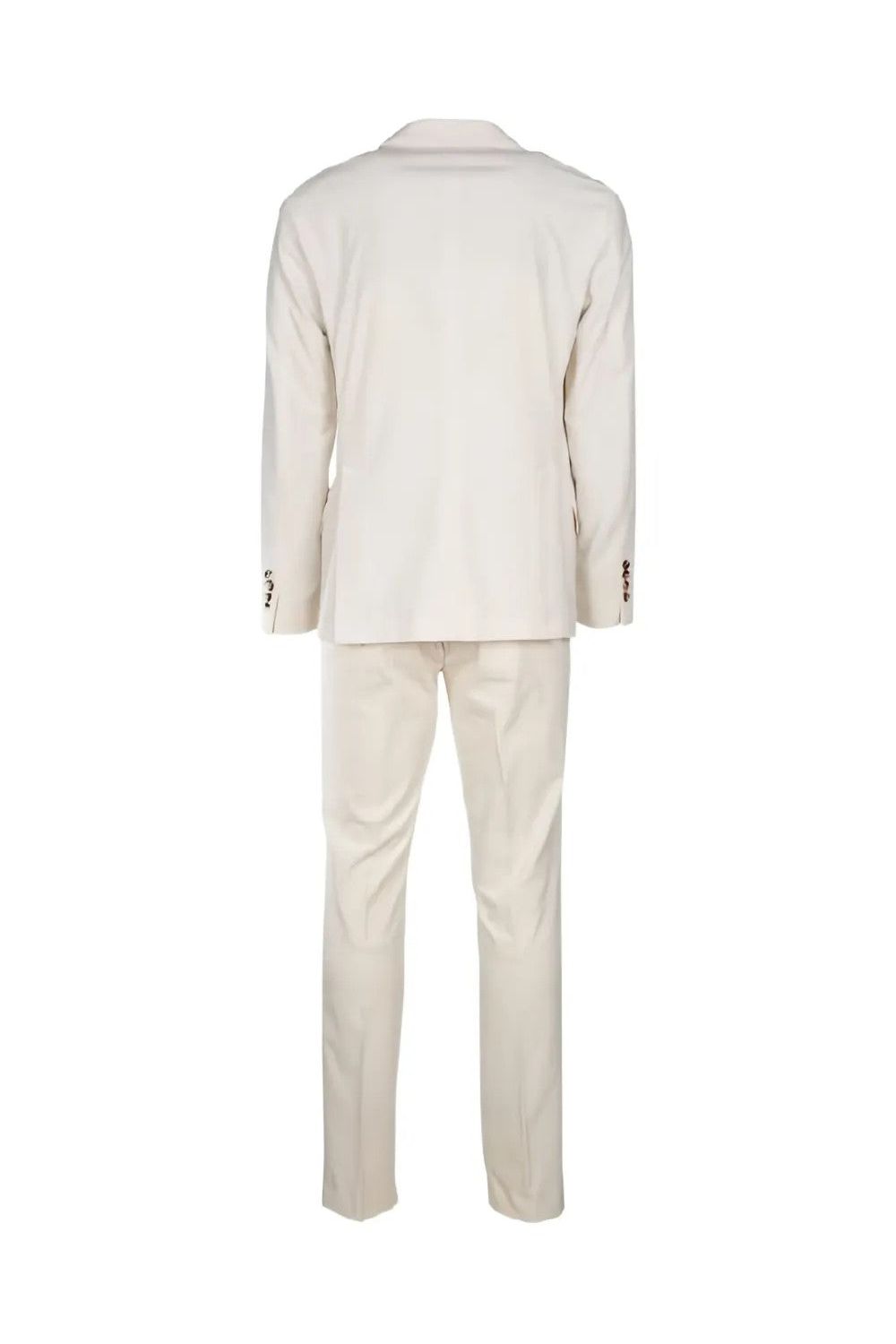Men's Off White Tailored Suit