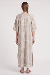 Women's Natural Linen Relaxed Dress