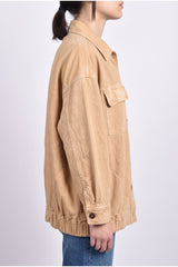 Women's Beige Linen Cotton Jacket