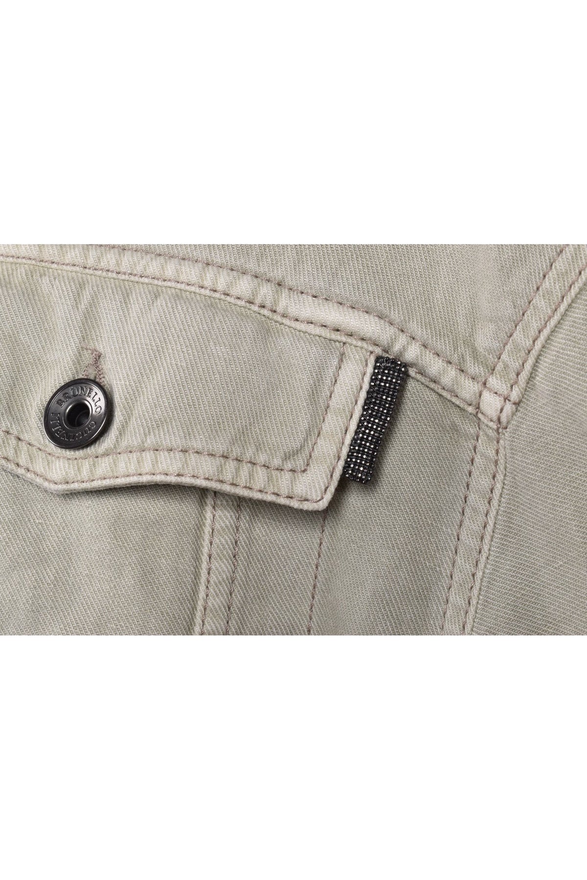Women's Light Green Linen Jacket