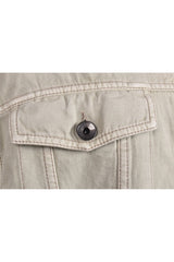 Women's Light Green Linen Jacket
