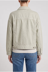 Women's Light Green Linen Jacket