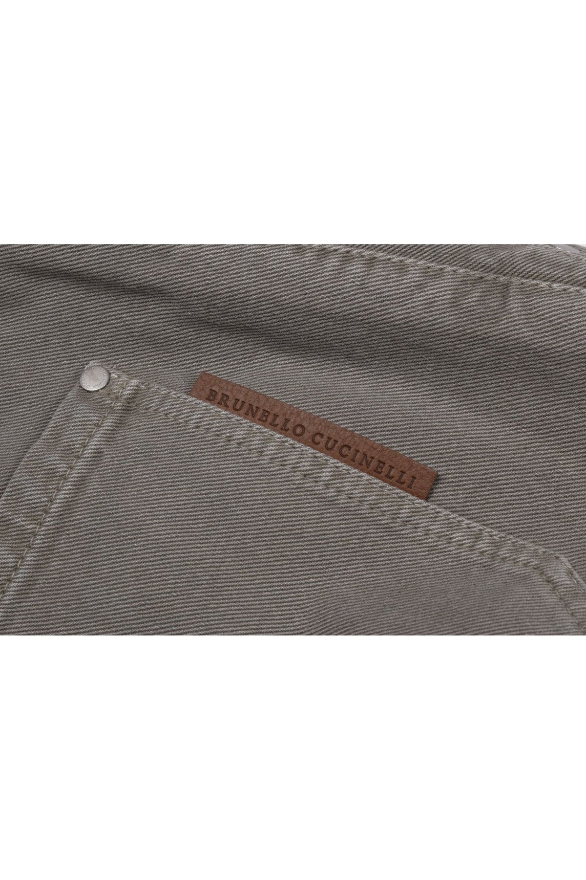 Women's Light Green Relaxed Denim Style Trousers