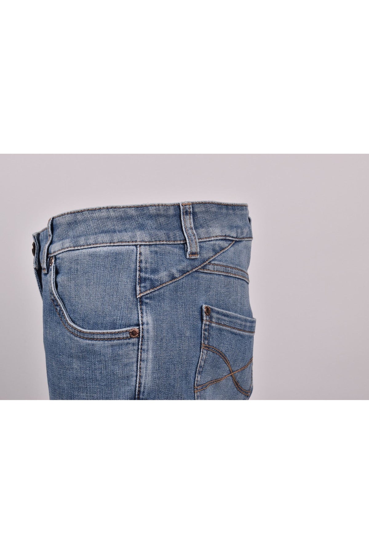 Women's Light Blue Denim Trousers