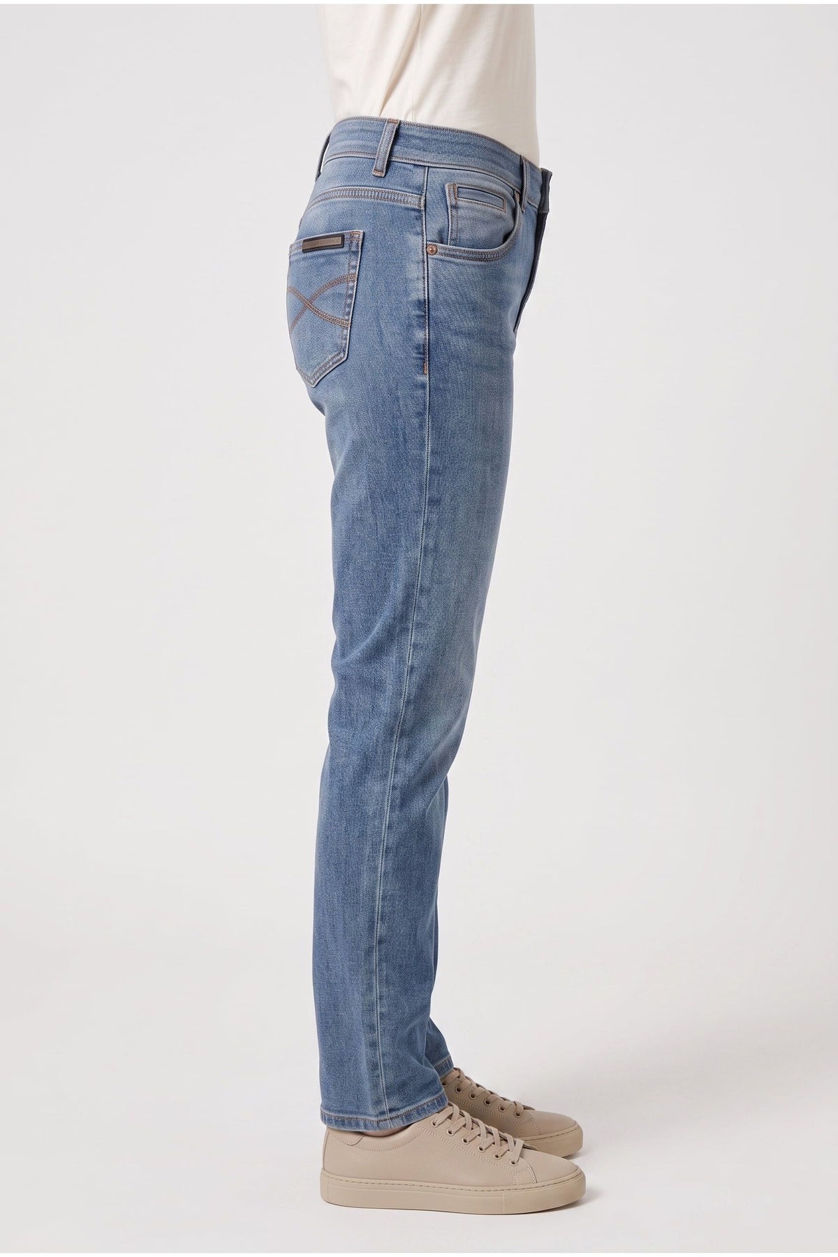 Women's Light Blue Denim Trousers
