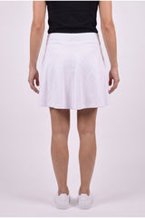 Womens White Flared Tennis Style Fashion Skirt Nwt