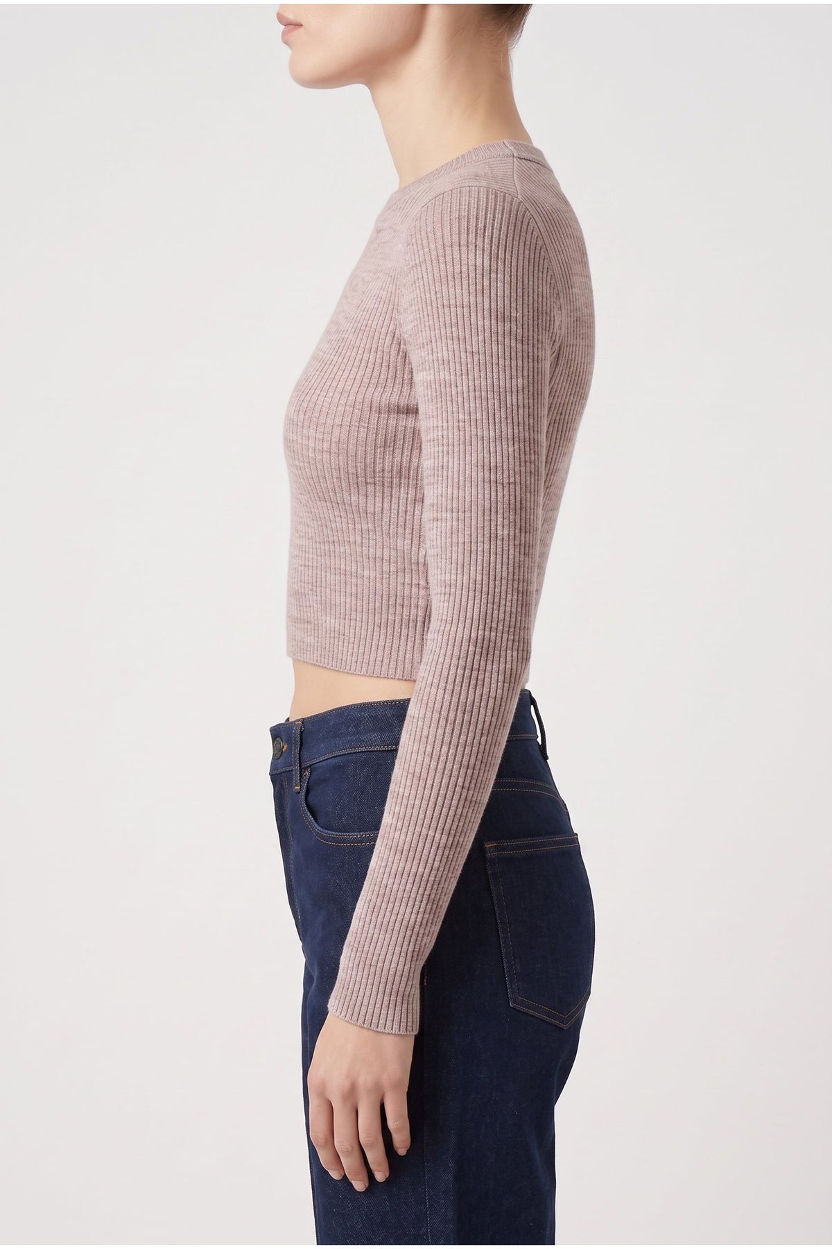 Women's Pink Cashmere Blend Shirt