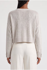Women's Light Beige Relaxed Sweater