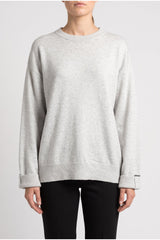Brunello Cucinelli Women's Light Grey Wool Sweater