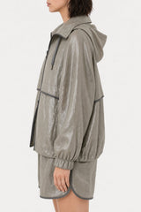 Brunello Cucinelli Women's Light Green Relaxed Jacket