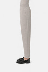 Women's Taupe Wool Silk Pants