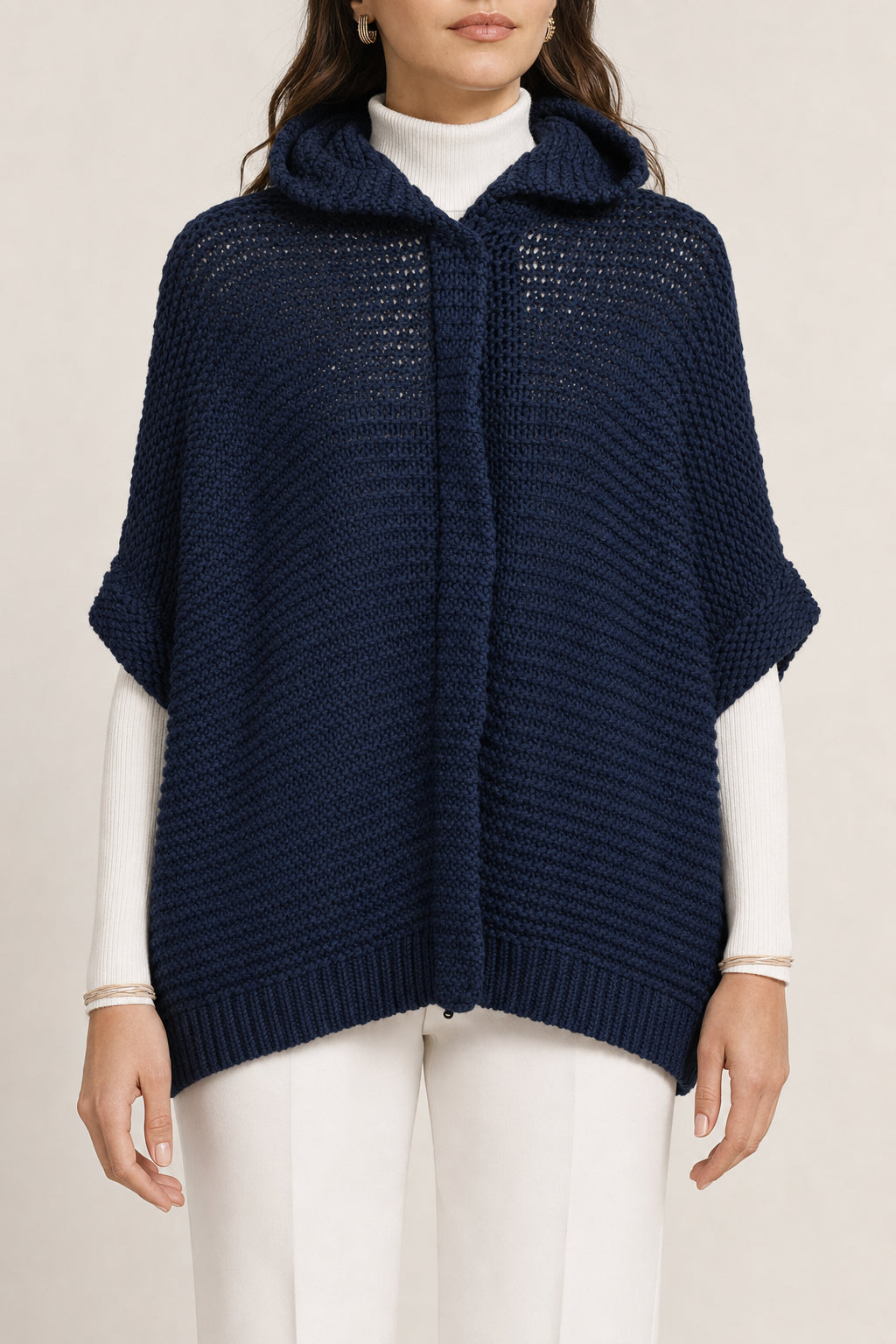 Women's Dark Navy Knit Sweater