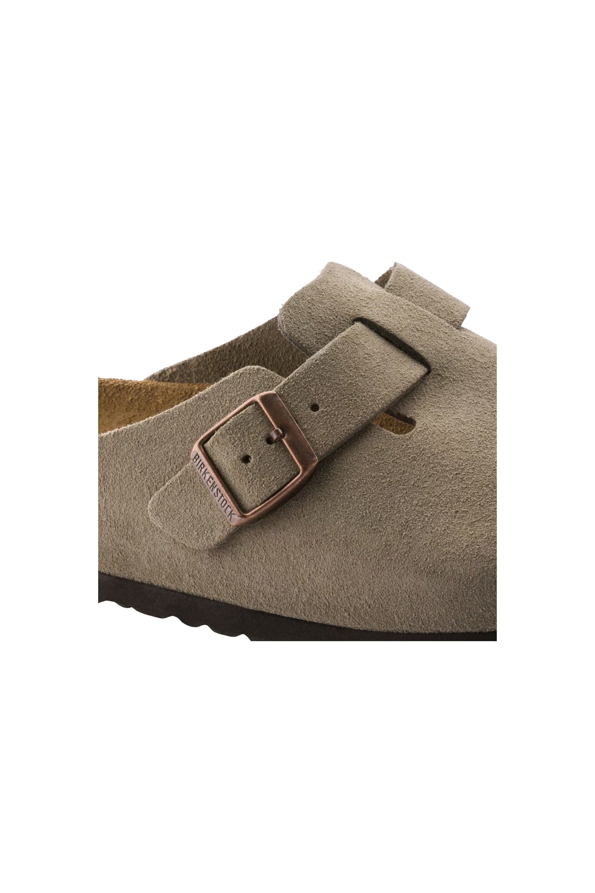 Birkenstock Boston Clog | Taupe | Regular – Eclipse Sample Sales