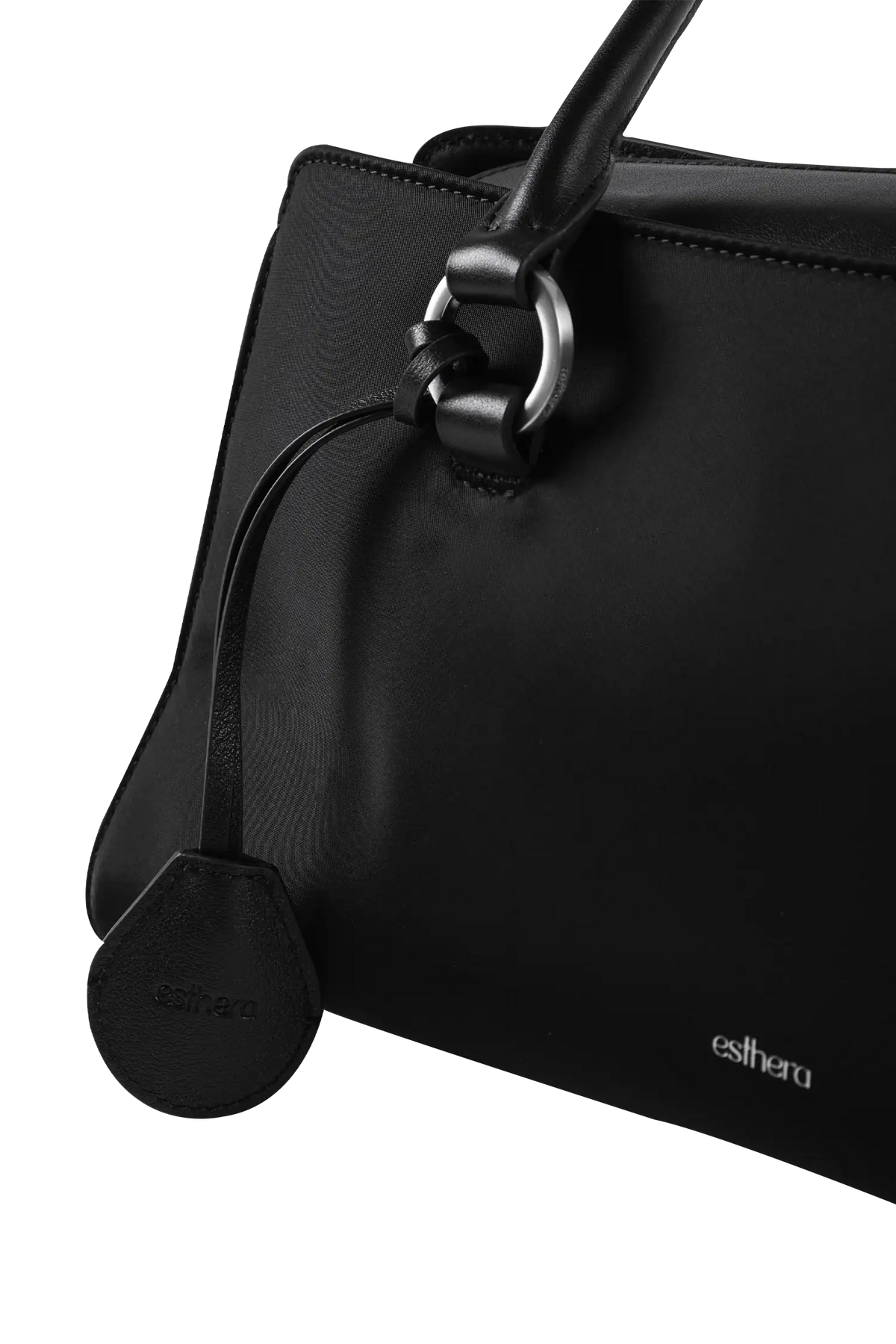 5pm Nylon Shoulder Bag Black
