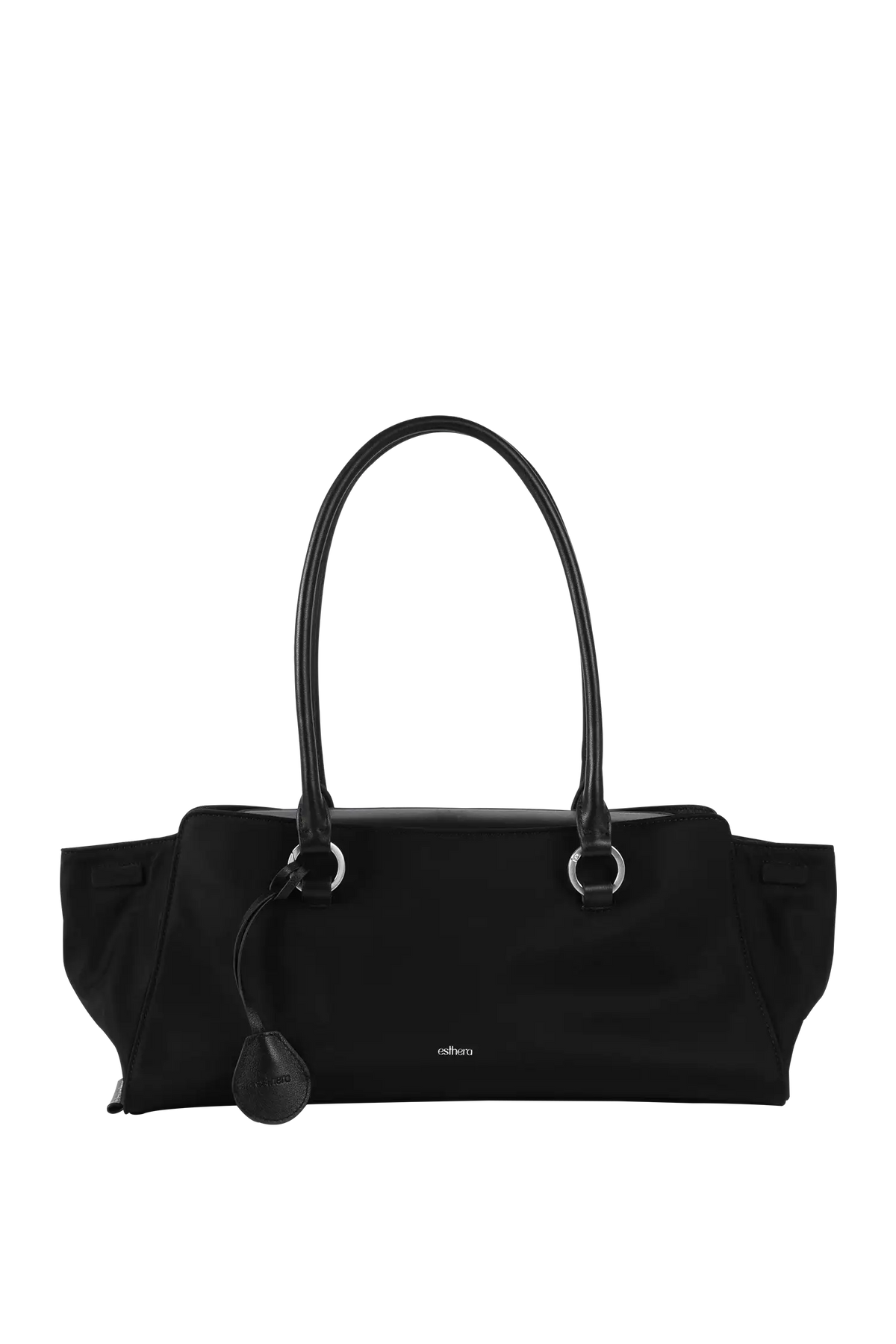 5pm Nylon Shoulder Bag Black