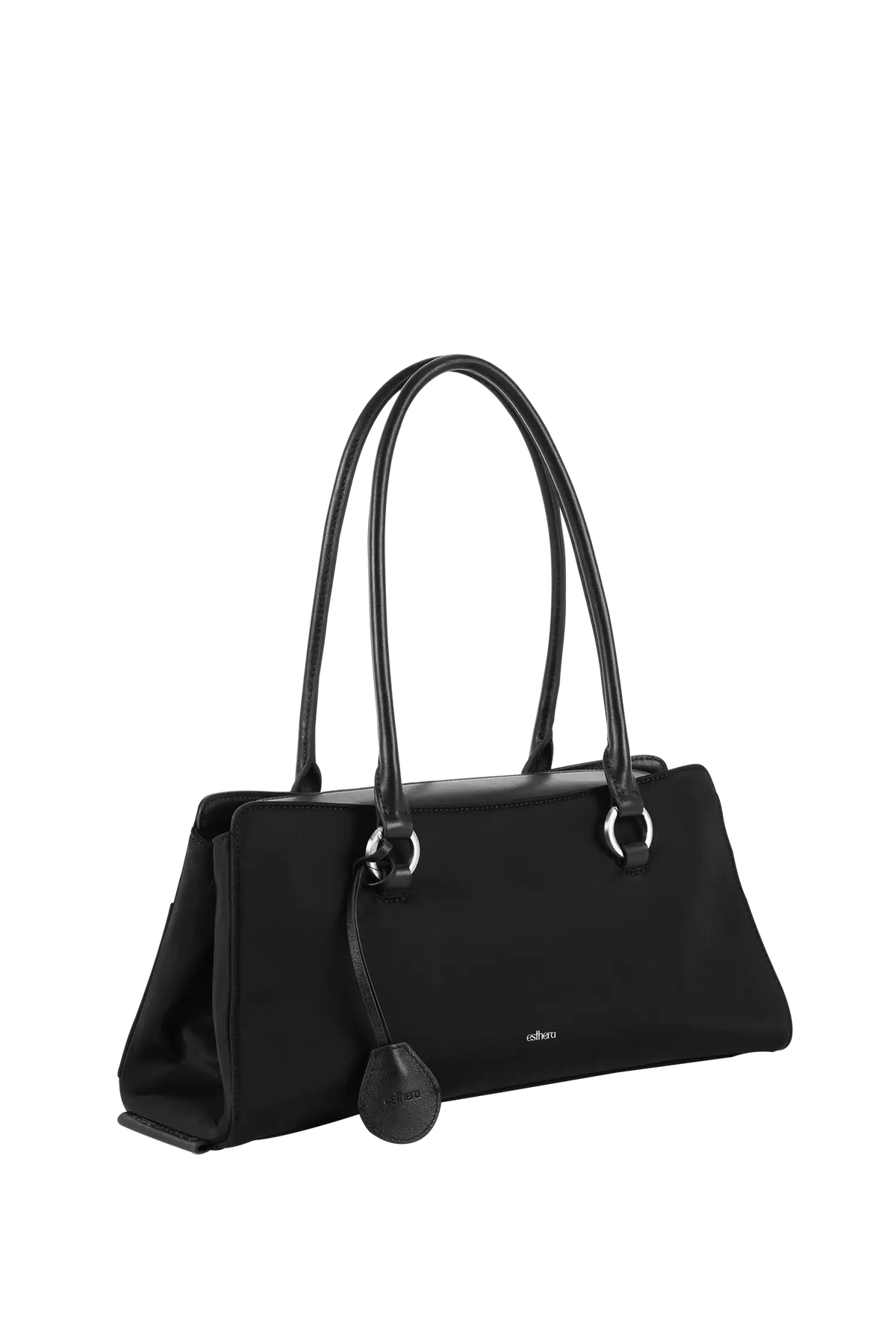 5pm Nylon Shoulder Bag Black