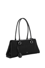5pm Nylon Shoulder Bag Black