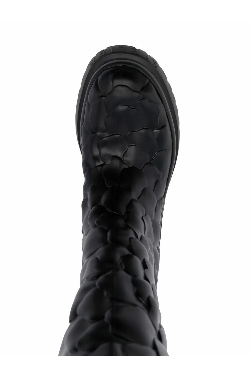 Valentino | Garavani Atelier Floral-Embossed Mid-Calf Rain Boots